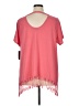 Alyx Pink Short Sleeve Top Size 1X - photo 2