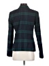 Ann Taylor LOFT Outlet Plaid Teal Blazer Size 4 - photo 2