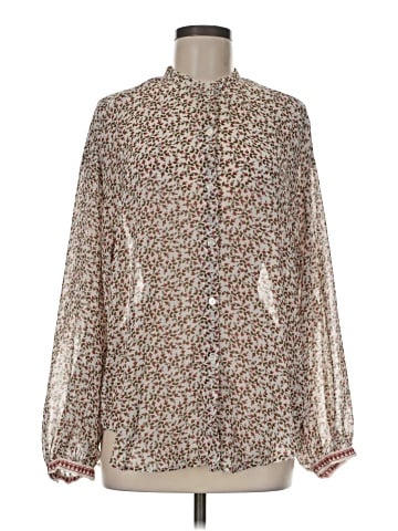 Max Studio Long Sleeve Blouse (view 1)