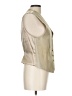M.J. Carroll 100% Leather Ivory Vest Size L - photo 4