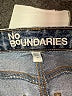 No Boundaries Blue Denim Shorts Size 10 - photo 3