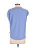 Banana Republic 100% Polyester Blue Short Sleeve Blouse Size XS - photo 2