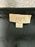 Ann Taylor LOFT Outlet 100% Polyester Black Sleeveless Blouse Size M - photo 7