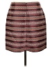 Ann Taylor LOFT Print Red Casual Skirt Size 12 (petite) - photo 2