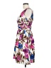 Eliza J 100% Polyester Floral Brown Cocktail Dress Size 6 - photo 5