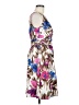 Eliza J 100% Polyester Floral Brown Cocktail Dress Size 6 - photo 4