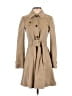 Theory 100% Cotton Tan Trenchcoat Size P (petite) - photo 1