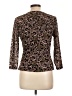 Rena Rowan Brown 3/4 Sleeve Top Size L - photo 2