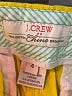 J.Crew 100% Cotton Color Block Yellow Athletic Shorts Size 4 - photo 3