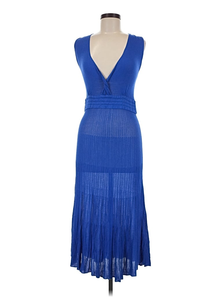 Pre-owned Assorted Brands Cocktail Dress In Blue