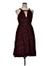 Torrid 100% Rayon Animal Print Red Cocktail Dress Size 1X Plus (1) - photo 1