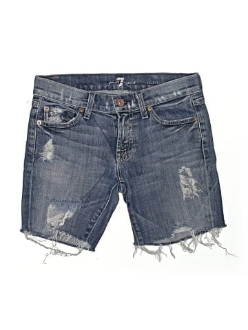 7 For All Mankind Denim Shorts (view 1)