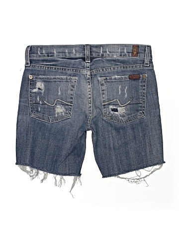 7 For All Mankind Denim Shorts (view 2)