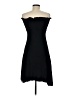 J Valdi Solid Black Cocktail Dress Size M - photo 2