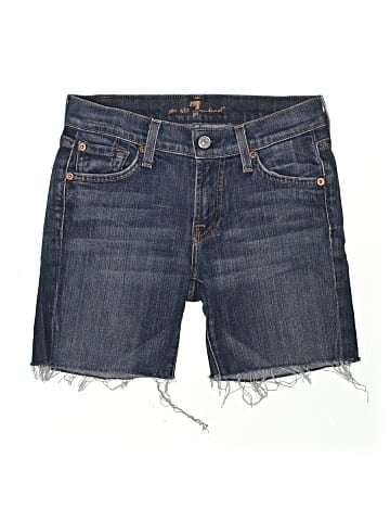 7 For All Mankind Denim Shorts (view 1)