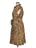 Apt. 9 100% Polyester Animal Print Brown Tan Casual Dress Size XL - photo 5