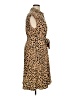Apt. 9 100% Polyester Animal Print Brown Tan Casual Dress Size XL - photo 4