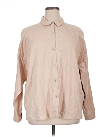 Eileen Fisher Long Sleeve Button-Down Shirt (view 1)