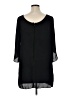 AB Studio 100% Polyester Black 3/4 Sleeve Blouse Size XL - photo 2