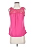 Espresso Pink Sleeveless Blouse Size S - photo 1