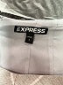 Express Argyle Gray Casual Skirt Size 4 - photo 4