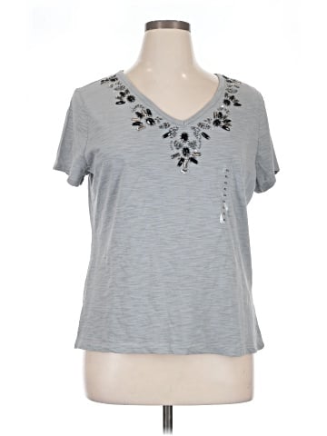 St. John's Bay Short Sleeve Top (view 1)