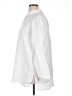 Eileen Fisher White 3/4 Sleeve Button-Down Shirt Size XL - photo 5