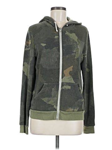 ALTERNATIVE Zip Up Hoodie (view 1)