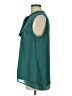 DR2 100% Polyester Teal Sleeveless Blouse Size L - photo 5