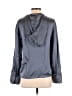 Vince. 100% Silk Solid Gray Long Sleeve Blouse Size XS - photo 2