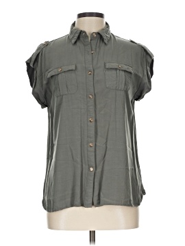 Love Notes Sleeveless Button Down Shirt