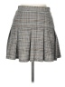 Hesperus Plaid Gray Casual Skirt Size L - photo 1
