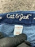 Cat & Jack Solid Blue Jeggings Size 10 - 12 - photo 3