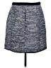 J.Crew Tweed Blue Casual Skirt Size 8 - photo 2