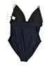 J.Crew Solid Black One Piece Swimsuit Size 14 - photo 2