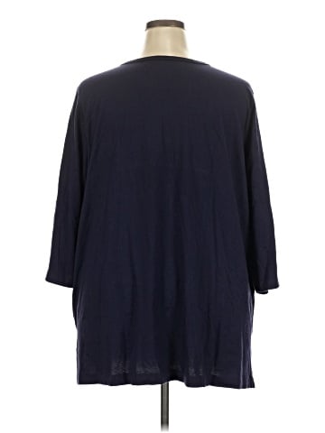 Woman Within 3/4 Sleeve T-Shirt (view 2)