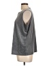 Notations Gray Sleeveless Top Size L - photo 5