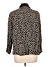 April Cornell 100% Rayon Animal Print Black Long Sleeve Button-Down Shirt Size L - photo 2