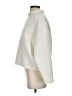 Zara Chevron-herringbone Ivory Turtleneck Sweater Size S - photo 5