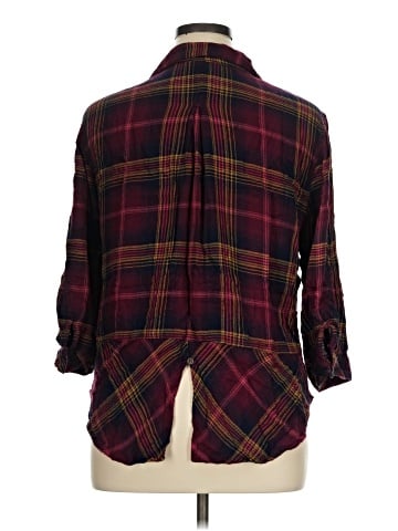 Hester & Orchard 3/4 Sleeve Button-Down Shirt (view 2)