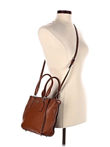 Coach Factory Leather Satchel (view 2)