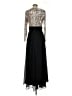 Xscape Silver Cocktail Dress Size 8 - photo 2