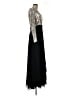 Xscape Silver Cocktail Dress Size 8 - photo 4