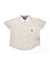 Tommy Hilfiger Ivory Short Sleeve Button-Down Shirt Size 6-9 mo - photo 1