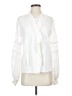 Sioni White Long Sleeve Blouse Size S - photo 1
