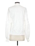 Sioni White Long Sleeve Blouse Size S - photo 2
