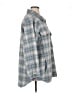 American Eagle Outfitters 100% Cotton Plaid Blue Coat Size XL - photo 4