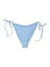 L Space Stars Blue Swimsuit Bottoms Size XL - photo 1