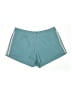 Adidas 100% Polyester Color Block Teal Athletic Shorts Size L - photo 1