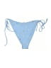 L Space Stars Blue Swimsuit Bottoms Size XL - photo 2